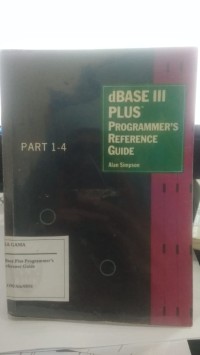 dBase Plus Programmer's Reference Guide ( MI/TK )